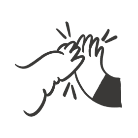 Illustration of a person laying relaxing